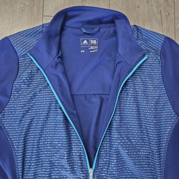 Adidas Lightweight Jacket, Size Small, Blue - Picture 5 of 9